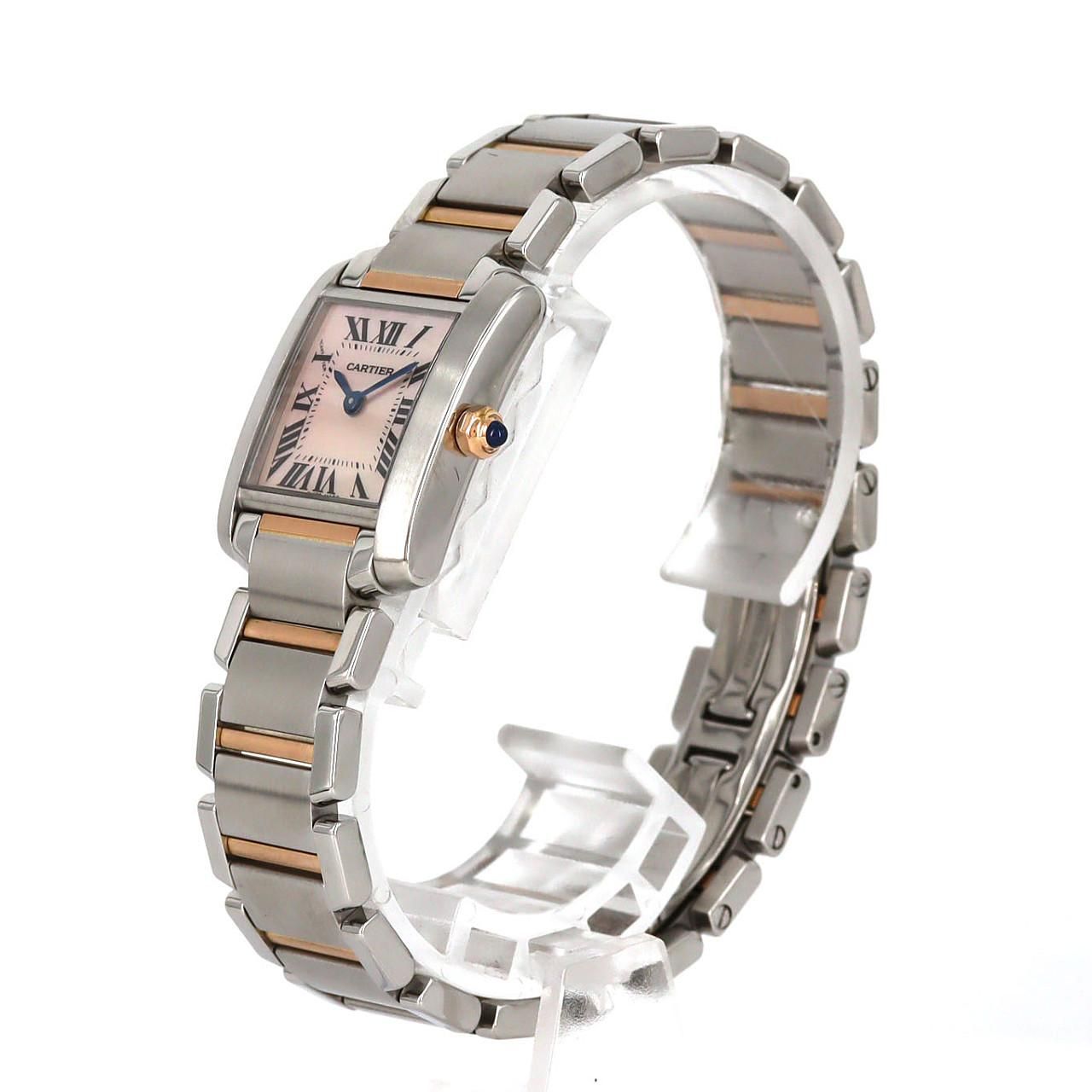 Cartier Tank Francaise SM PG Ssxpg Quartz Watch — view 2