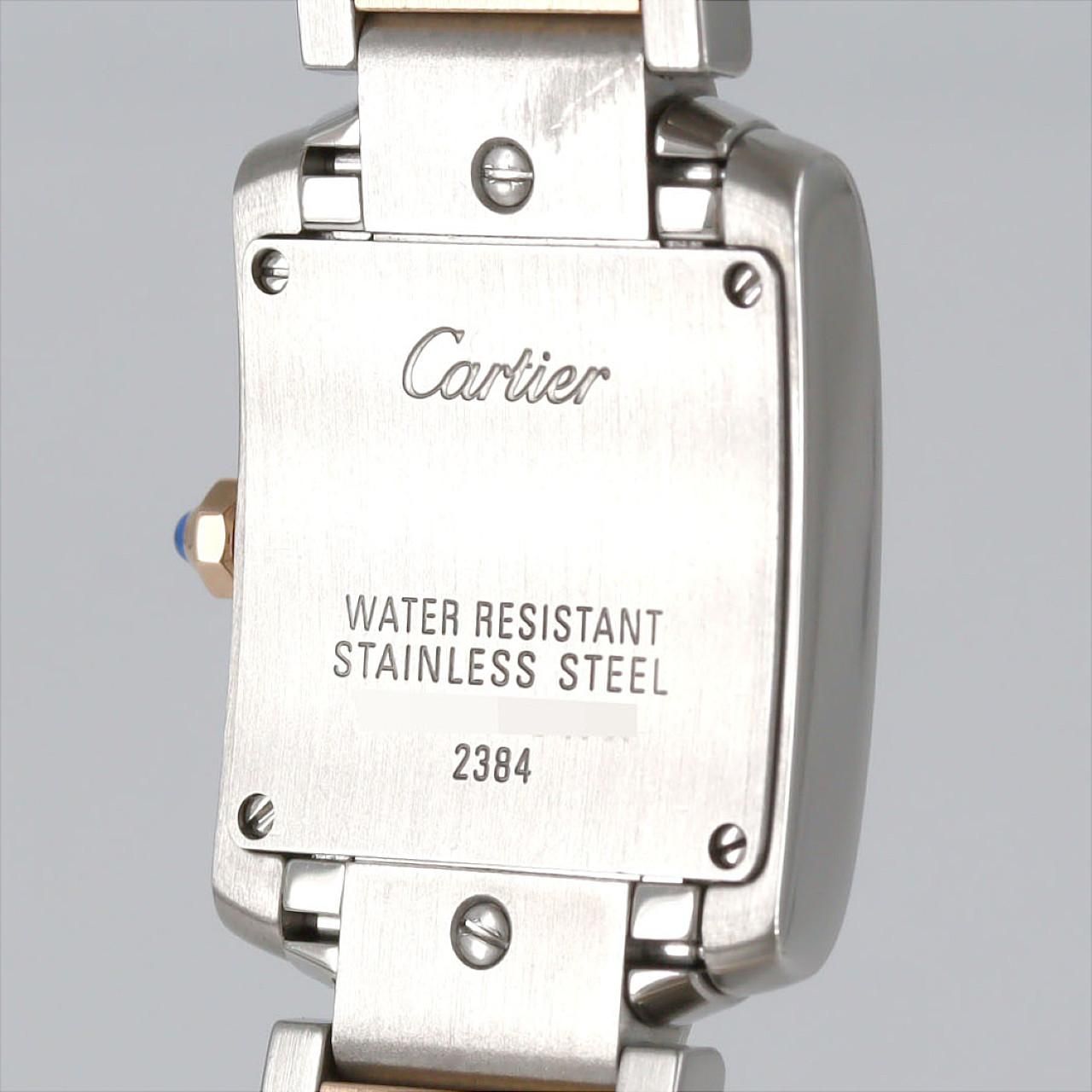 Cartier Tank Francaise SM PG Ssxpg Quartz Watch — view 8
