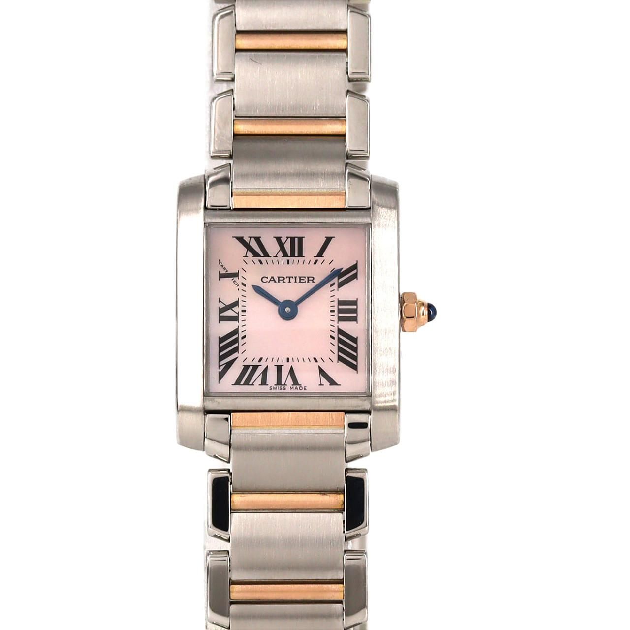 Cartier Tank Francaise SM PG Ssxpg Quartz Watch