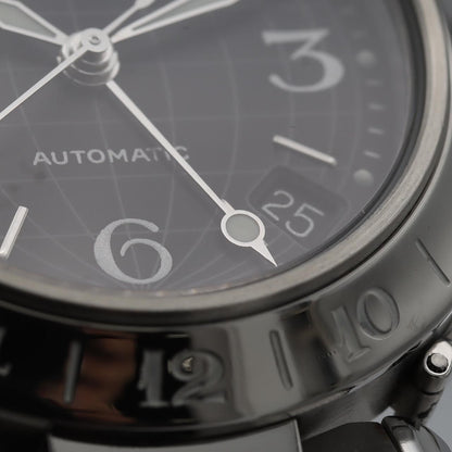 Cartier Pasha C Meridian GMT SS Automatic Winding Watch — view 7