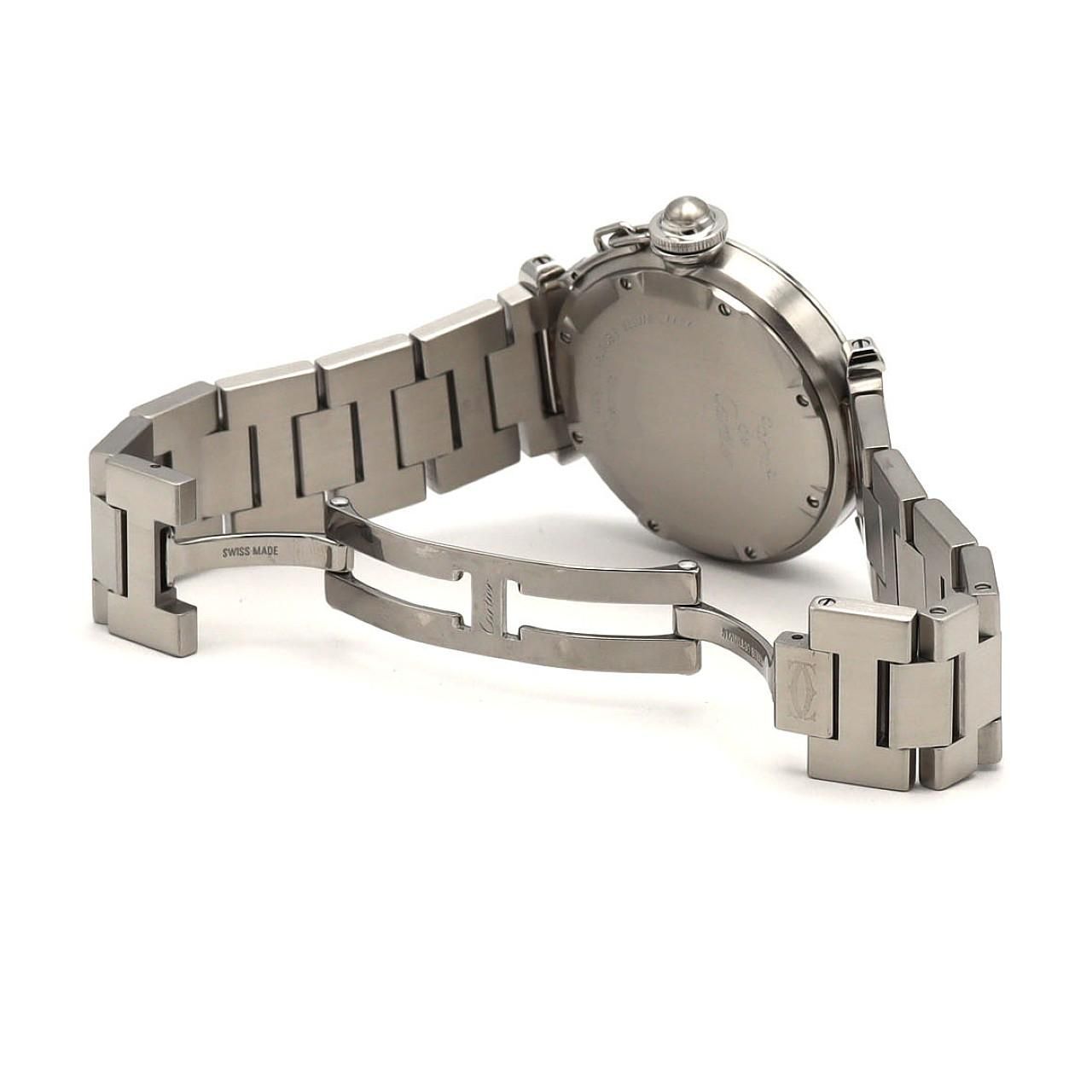 Cartier Pasha C Meridian GMT SS Automatic Winding Watch — view 6