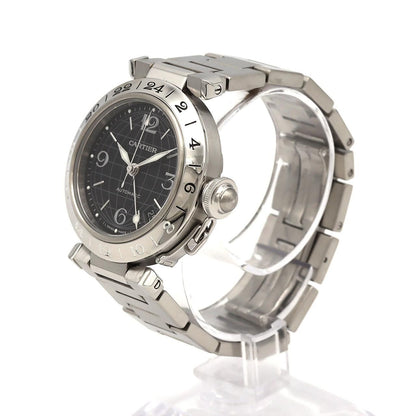 Cartier Pasha C Meridian GMT SS Automatic Winding Watch — view 2