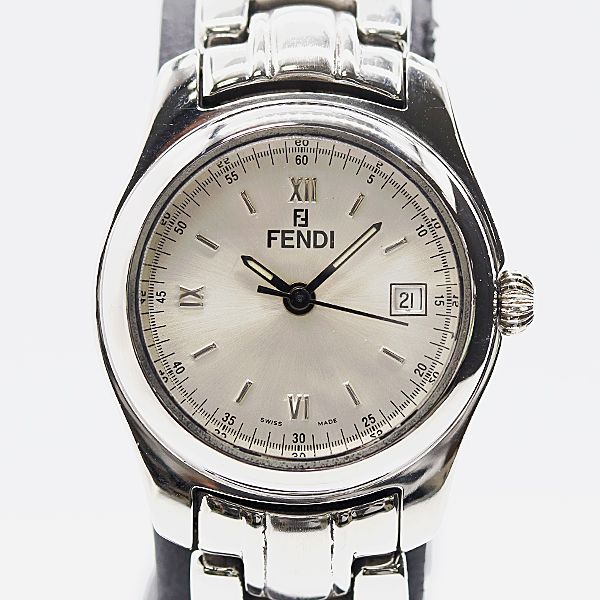 Fendi Orologi Quartz Silver Dial Watch
