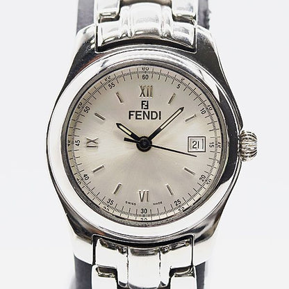 Fendi Orologi Quartz Silver Dial Watch