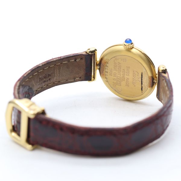 Cartier Must Colise SM Quartz Ivory Dial Watch — view 4
