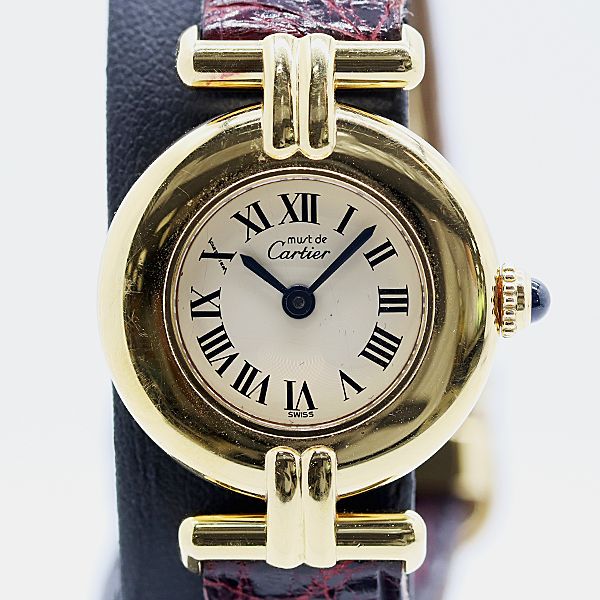 Cartier Must Colise SM Quartz Ivory Dial Watch