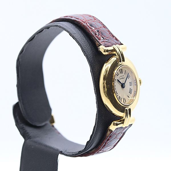 Cartier Must Colise SM Quartz Ivory Dial Watch — view 2