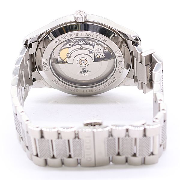 Gucci Elyx 126.3 Automatic Winding Silver Dial Watch — view 4