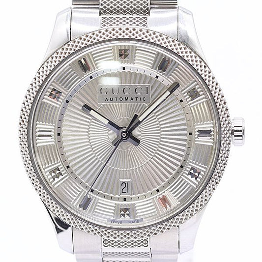 Gucci Elyx 126.3 Automatic Winding Silver Dial Watch