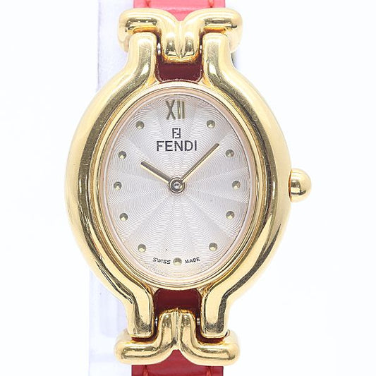 Fendi Box Replacement with Chameleon Quartz Silver Dial Watch
