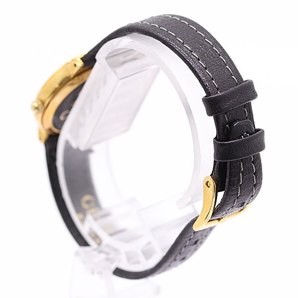 Celine Round Quartz White Dial Watch — view 3