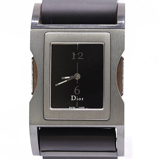Dior Chris 47 Quartz Push Type Black Dial Watch