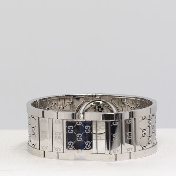 Gucci Toile 112 Quartz Brown Dial Bangle Watch — view 4