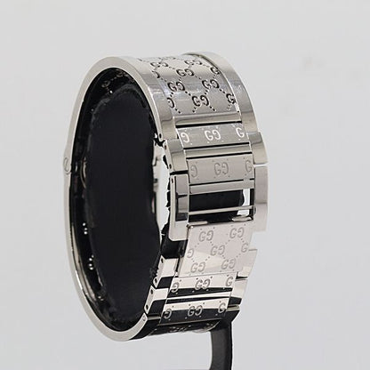 Gucci Toile 112 Quartz Brown Dial Bangle Watch — view 3