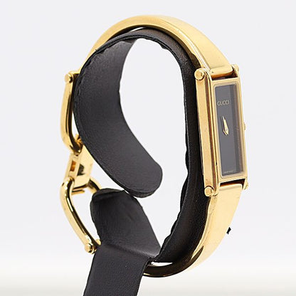 Gucci Quartz Bangle Watch Black Dial — view 2