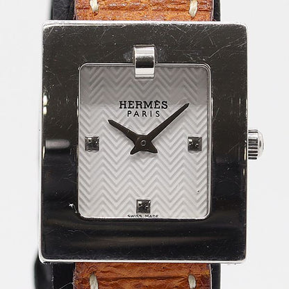 Hermes Quartz Watch White Dial