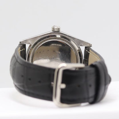 Rolex Oyster Date Precision Hand Wound Silver Dial Watch — view 4