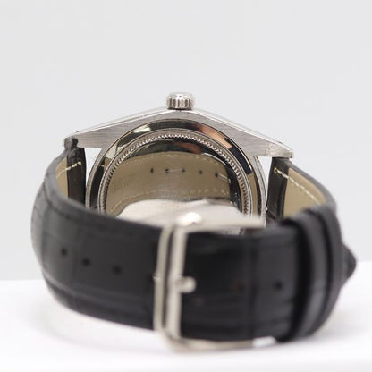 Rolex Oyster Date Hand Wound Silver Dial Watch — view 3
