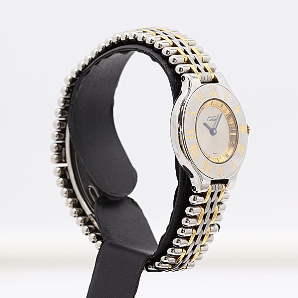 Cartier Ventean Must 21 Quartz Silver Dial Watch — view 2