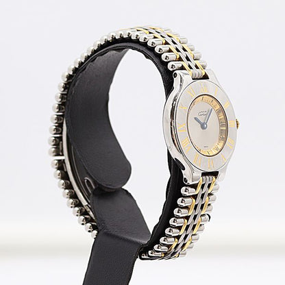 Cartier Ventean Must 21 Quartz Silver Dial Watch — view 2