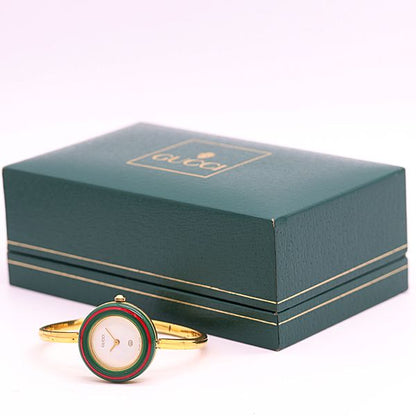 Gucci Box Replacement Bezel 11 12 Quartz White Dial Watch — view 6