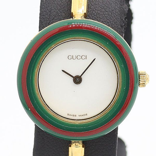 Gucci Box Replacement Bezel 11 Change 11 12.2 Quartz White Dial Watch