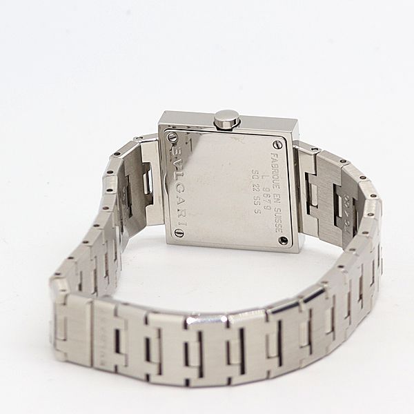 Bvlgari a Dos Rad Quartz Black Dial Watch — view 4