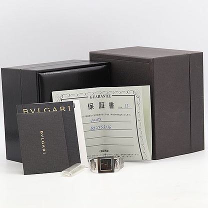 Bvlgari a Dos Rad Quartz Black Dial Watch — view 5