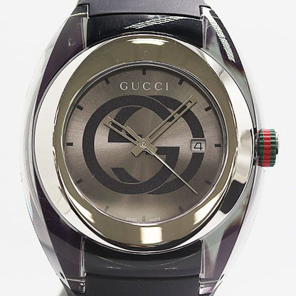 Gucci 137.1 Quartz Date Gray Dial Watch