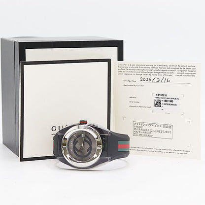 Gucci 137.1 Quartz Date Gray Dial Watch — view 9