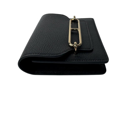 Hermes Roulis Slim Wallet Black Coin Case — view 3