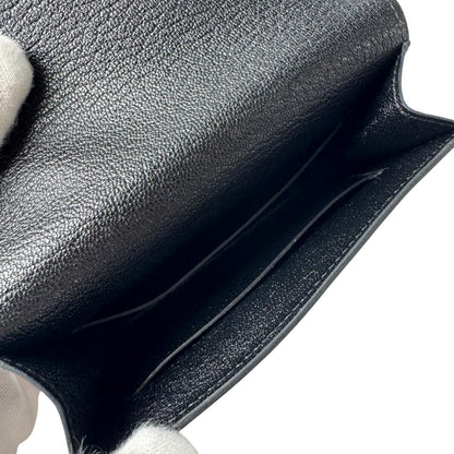 Hermes Roulis Slim Wallet Black Coin Case — view 7