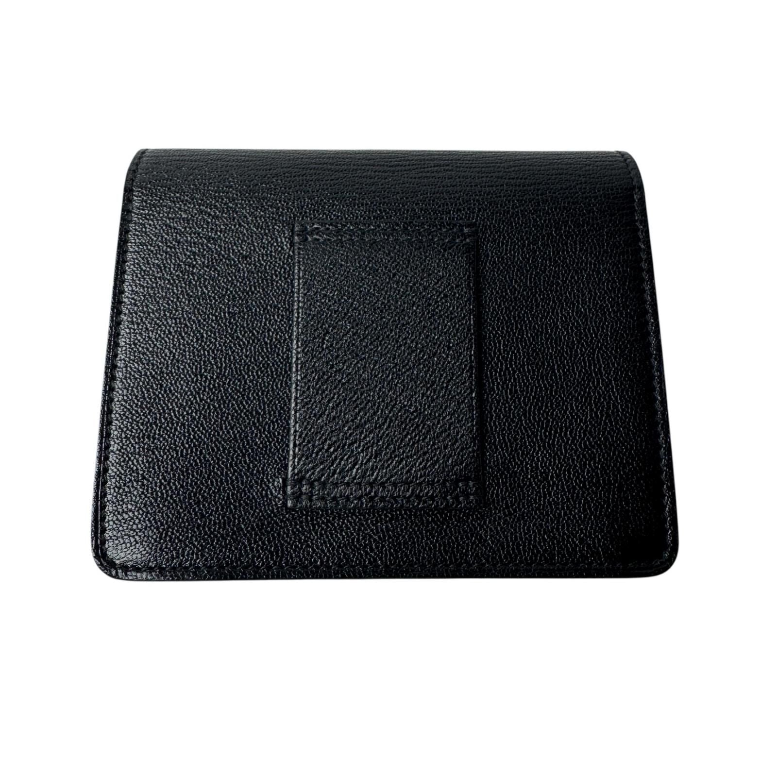 Hermes Roulis Slim Wallet Black Coin Case — view 2