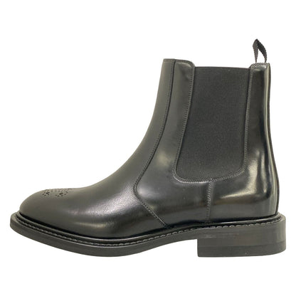 Celine Short Boots 38 Black Side Gore Leather