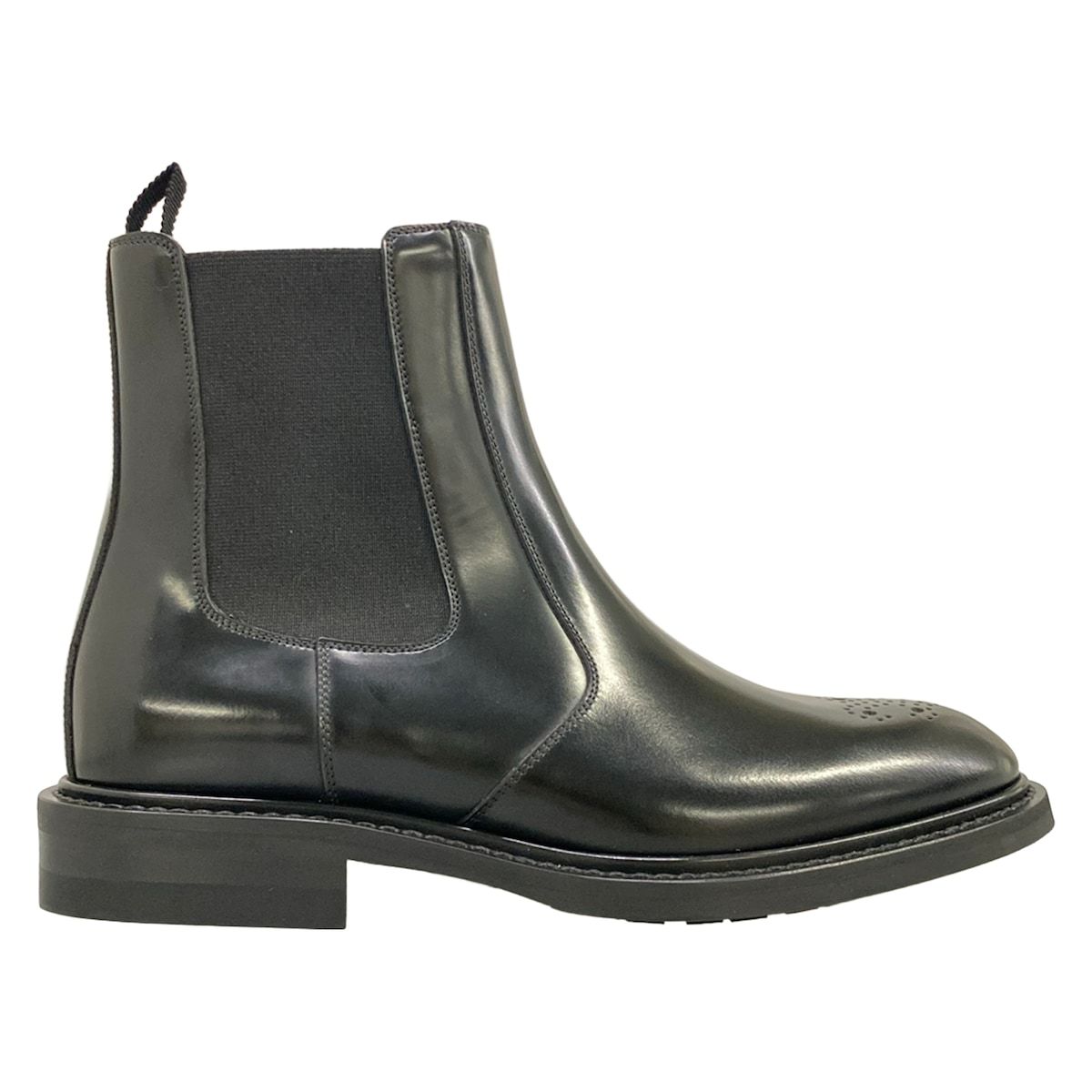 Celine Short Boots 38 Black Side Gore Leather — view 4
