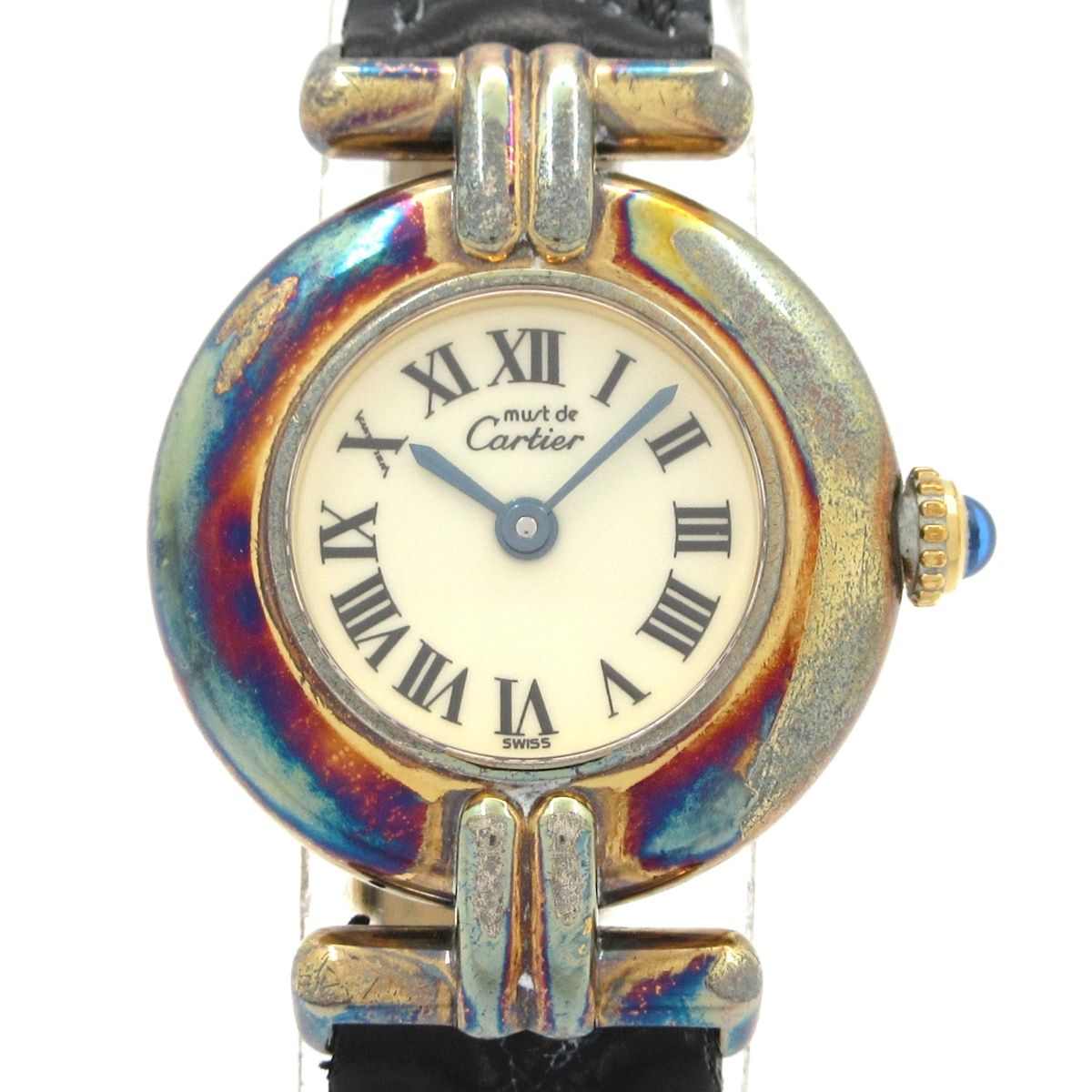 Cartier Watch Must Colise Vermeil 925 External Ivory