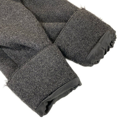 Chanel Coat 34 S Dark Gray Long Sleeve Cut Off Winter Wool — view 6