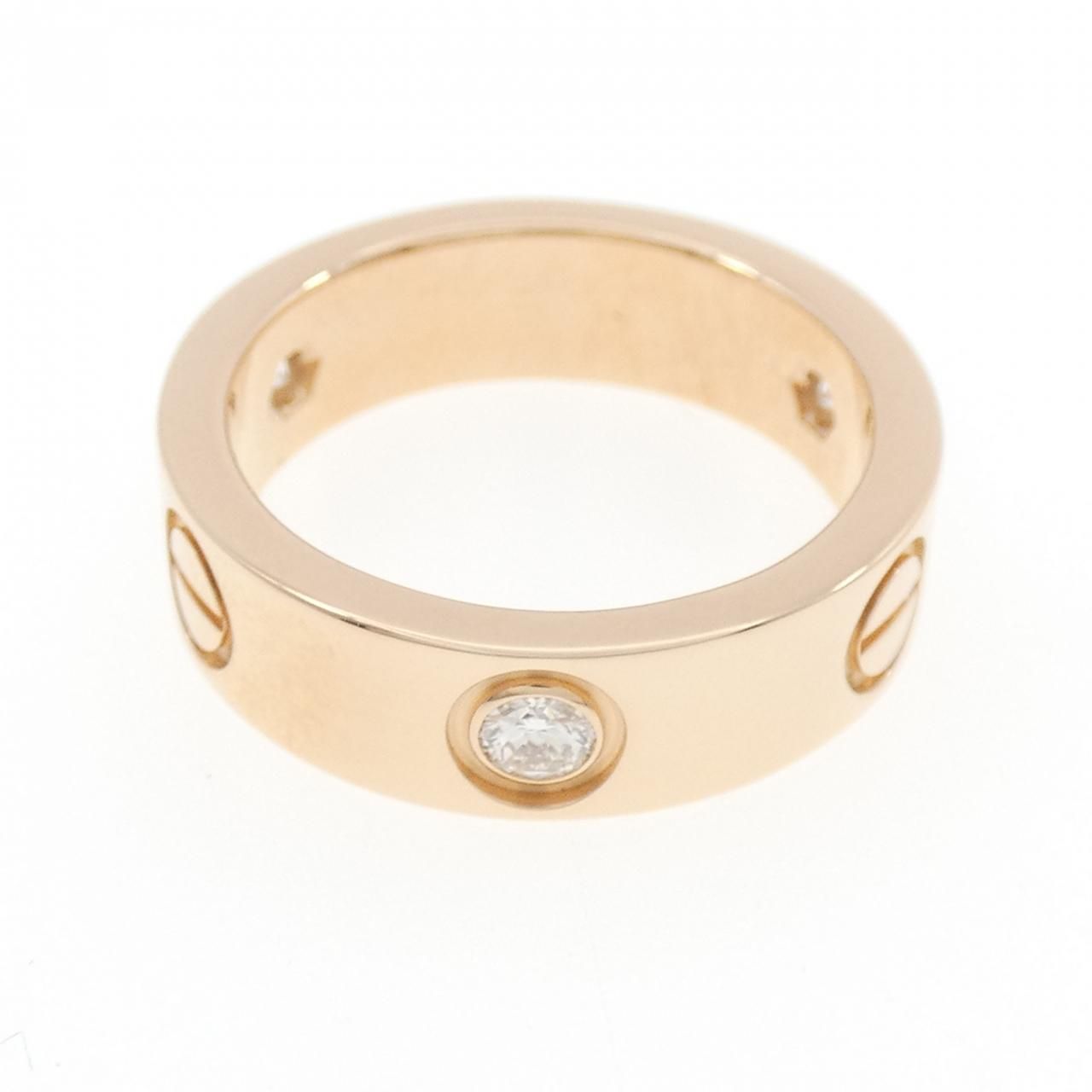Cartier Love Half Diamond Ring — view 2