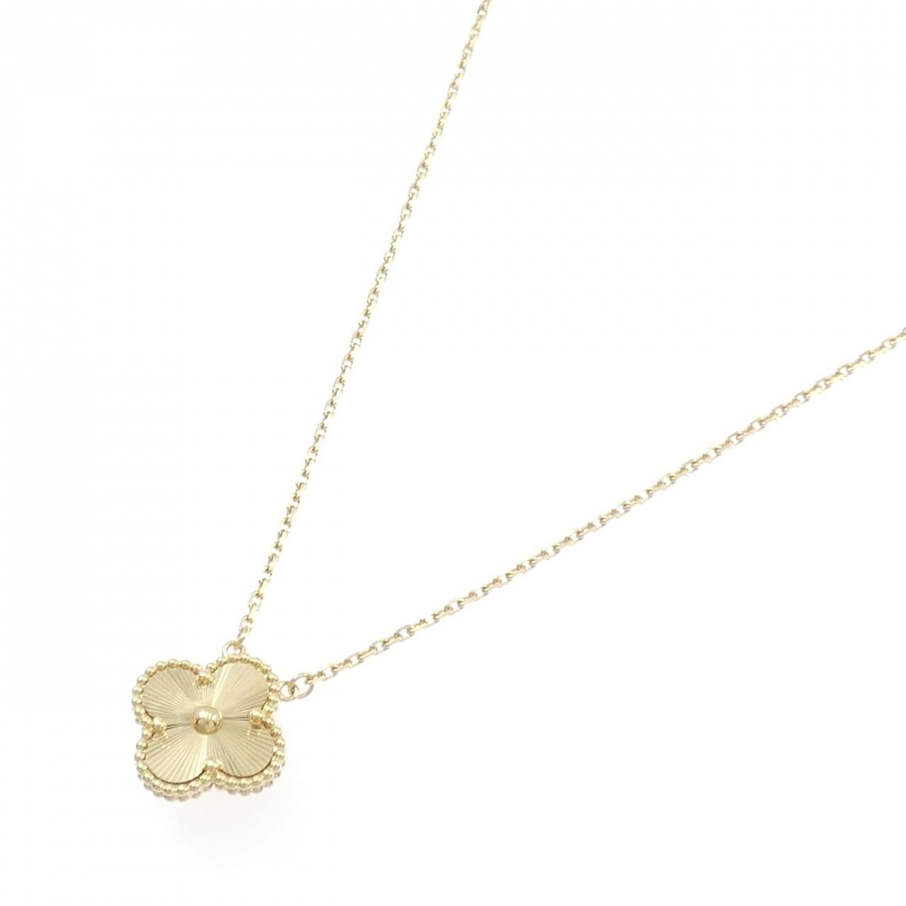 Van Cleef & Arpels Vintage Alhambra Necklace — view 2