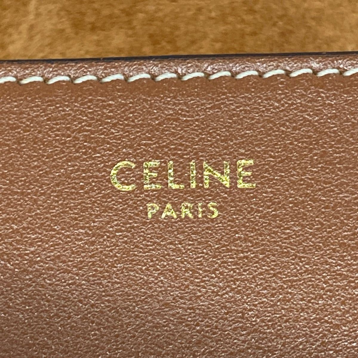 Celine Shoulder Bag Folco Cuir Triomphe — view 9