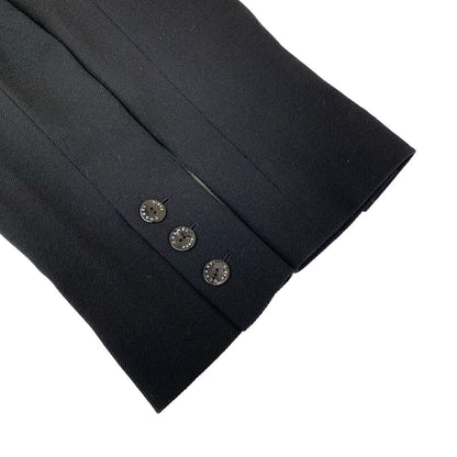 Chanel Jacket 40 Black Wool — view 5