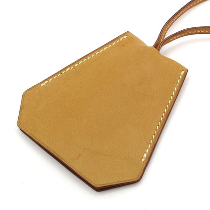 Hermes Necklace Long Leather Gold Clochette — view 3