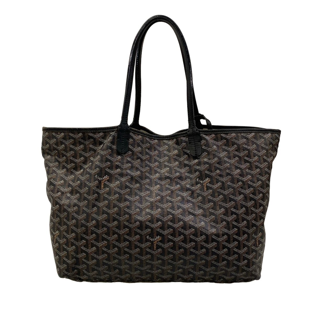 Goyard Tote Saint Louis PM Black Leather