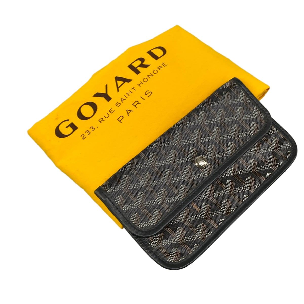 Goyard Tote Saint Louis PM Black Leather — view 8