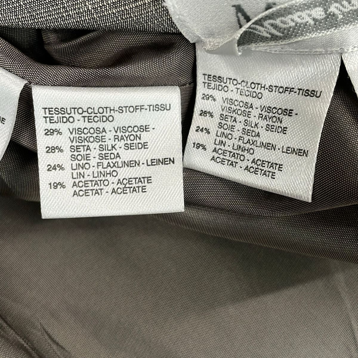 Max Mara Skirt Set Gray Long Sleeve Knee Length — view 4