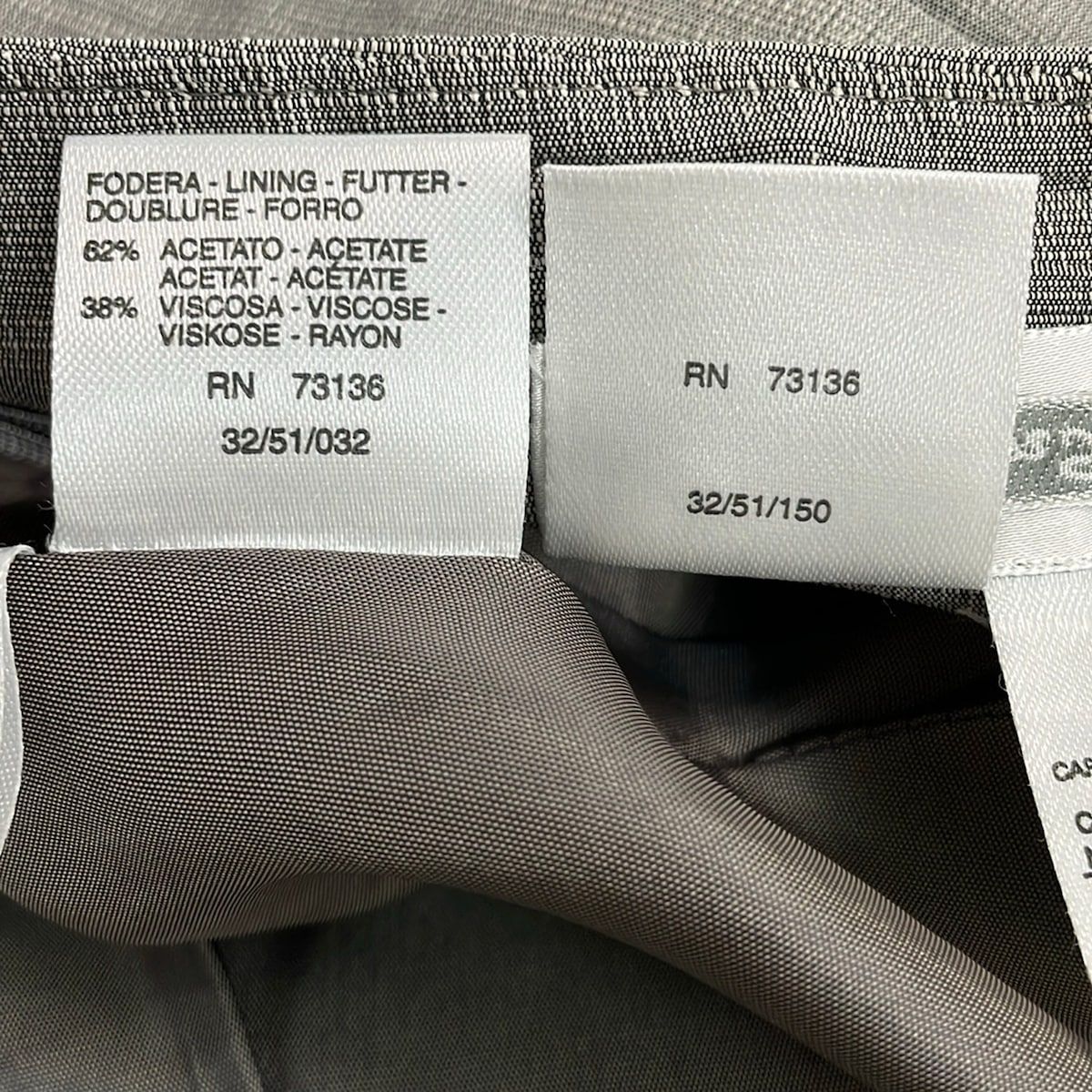 Max Mara Skirt Set Gray Long Sleeve Knee Length — view 5