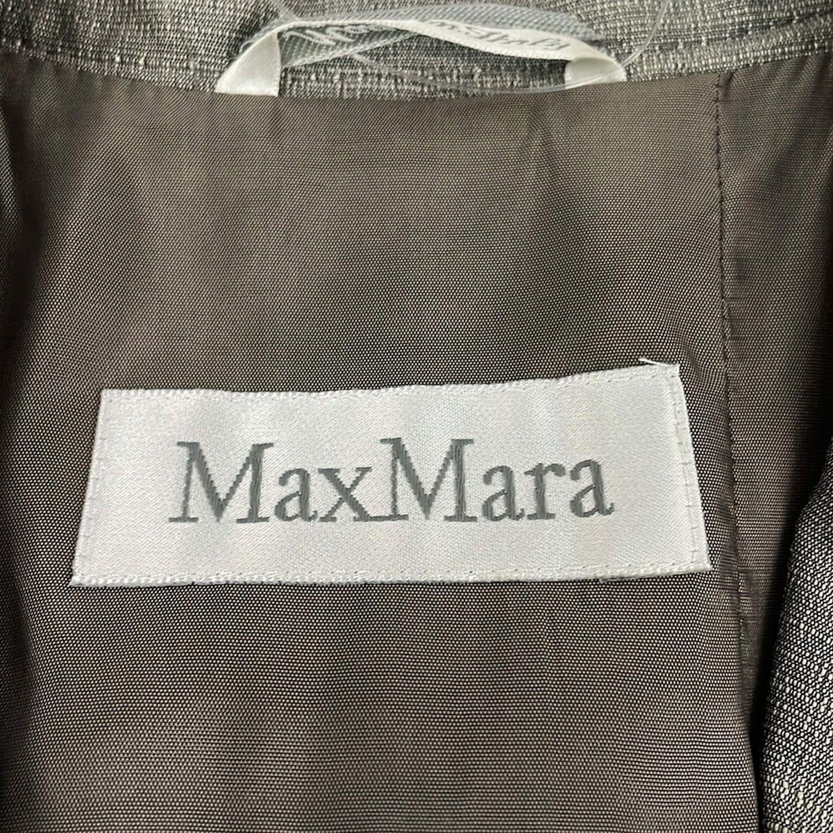 Max Mara Skirt Set Gray Long Sleeve Knee Length — view 3