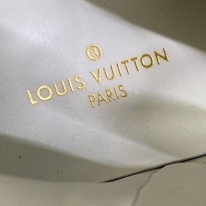 Louis Vuitton Sneakers 34.5 Stella Line Monogram Gold High Cut Leather — view 9