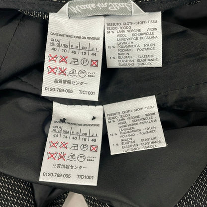 Max Mara Pants Suit Dark Gray Wool — view 4