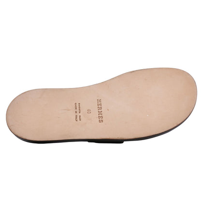 Hermes Izmir Slide Sandals Flat — view 8